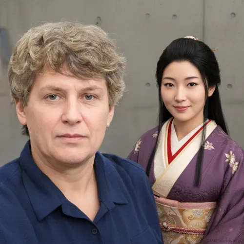 With Murasaki Shikibu